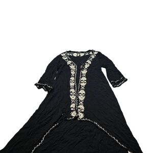 Do Everything in Love Black High Low Dress